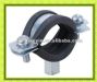 hose clamp/hoop with rubber